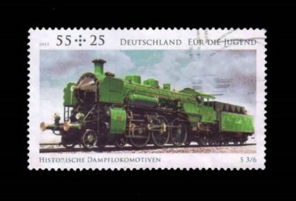 GERMANY 2012 - Steam Locomotive S 3/6, 1 Value Stamp, Used, S.G. 3795