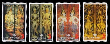 THAILAND 2008 - Heritage Conservation, Portal Guardians, Set of 4 Stamps, MNH, S.G. 2877-2880
