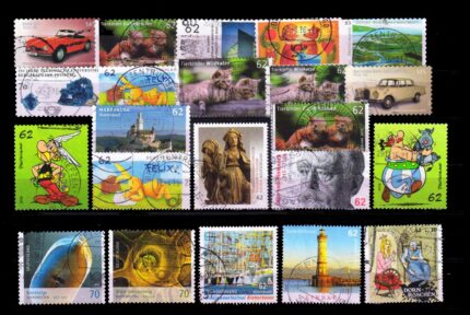 GERMAN WEST 2015 – 22 Different, Commemoratives Used Stamps