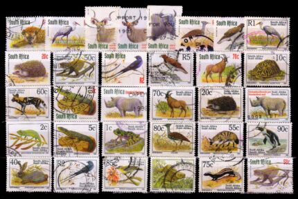 SOUTH AFRICA 1993 - Birds and Animals, Set of 32 Stamps