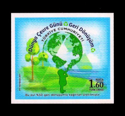 TURKEY 2017 - World Environment Day, Recycling, Miniature Sheet, MNH