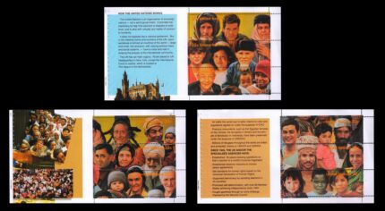 UNITED NATIONS 1995 - 50th Anniversary of U.N.O. (3rd Issue), 3 Different Se-tenants (Total 9 Stamps) Pairs