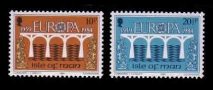 ISLE OF MAN 1984 – EUROPA, Set of 2 Stamps, MNH, S.G. 265-266