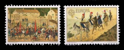 YUGOSLAVIA 1981 - EUROPA, Paintings by Nikola Arsenovic, Set of 2 Stamps, MNH, S.G. 1978-1979