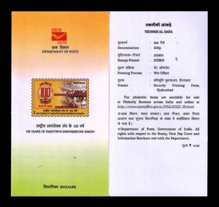 INDIA 1-10-2025 – 100 Years of Rashtriya Swayamsevak Sangh (RSS), Blank Information Sheet
