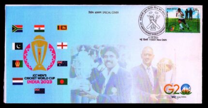 INDIA 11-10-2023, ICC Mens Cricket World Cup India 2023, Special Cover