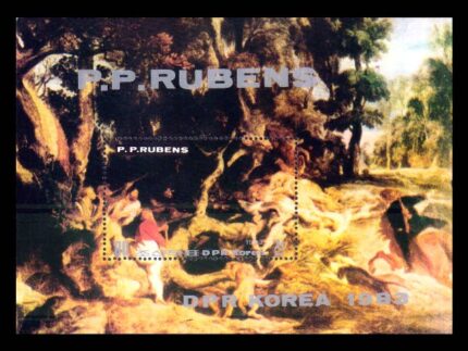 NORTH KOREA 1983 - Paintings by Rubens, Miniature Sheet, MNH, S.G. MS N2358