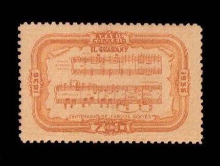 BRAZIL 1936- Birtbcontenary Of C. Games, Music Composer, 1 Value, S.G. 593 Mint hinged