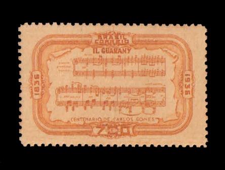 BRAZIL 1936- Birtbcontenary Of C. Games, Music Composer, 1 Value, S.G. 593 Mint hinged (2)