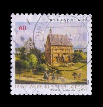GERMANY 2014- World Heritage, 1250th Anniversary Of Lorsch Abbey, 1 Value, Used, S.G. 3888, Cat. £.2.75