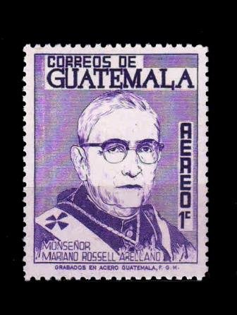 Guatemala 1966 - Mgr. M. Rossell Y Arellano, 1 Value, MNH S.G. 765