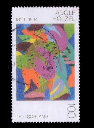GERMANY 2003- Adolf Holzel, Artist, 150th Birth Anniversary, 1 Value, Used, S.G. 3203, Cat. £2.75