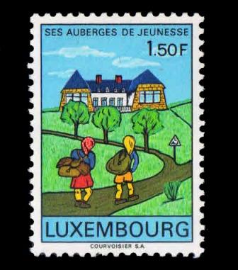 LUXEMBOUNG 1967- Youth Hostels, Hikers And Hostel, 1 Value, MNH, S.G. 803