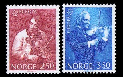 Norway 1985- Europa, Music Year, Set Of 2, MNH, S.G. 956-957, Cat. £5.75