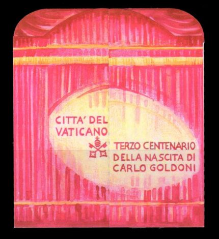 Vatican City 2007, Carlo Goldoni, 300th Birth Anni, Odd Shape MS In Booklet Form, MNH, S.G. Ms 1503, Cat. £14.00